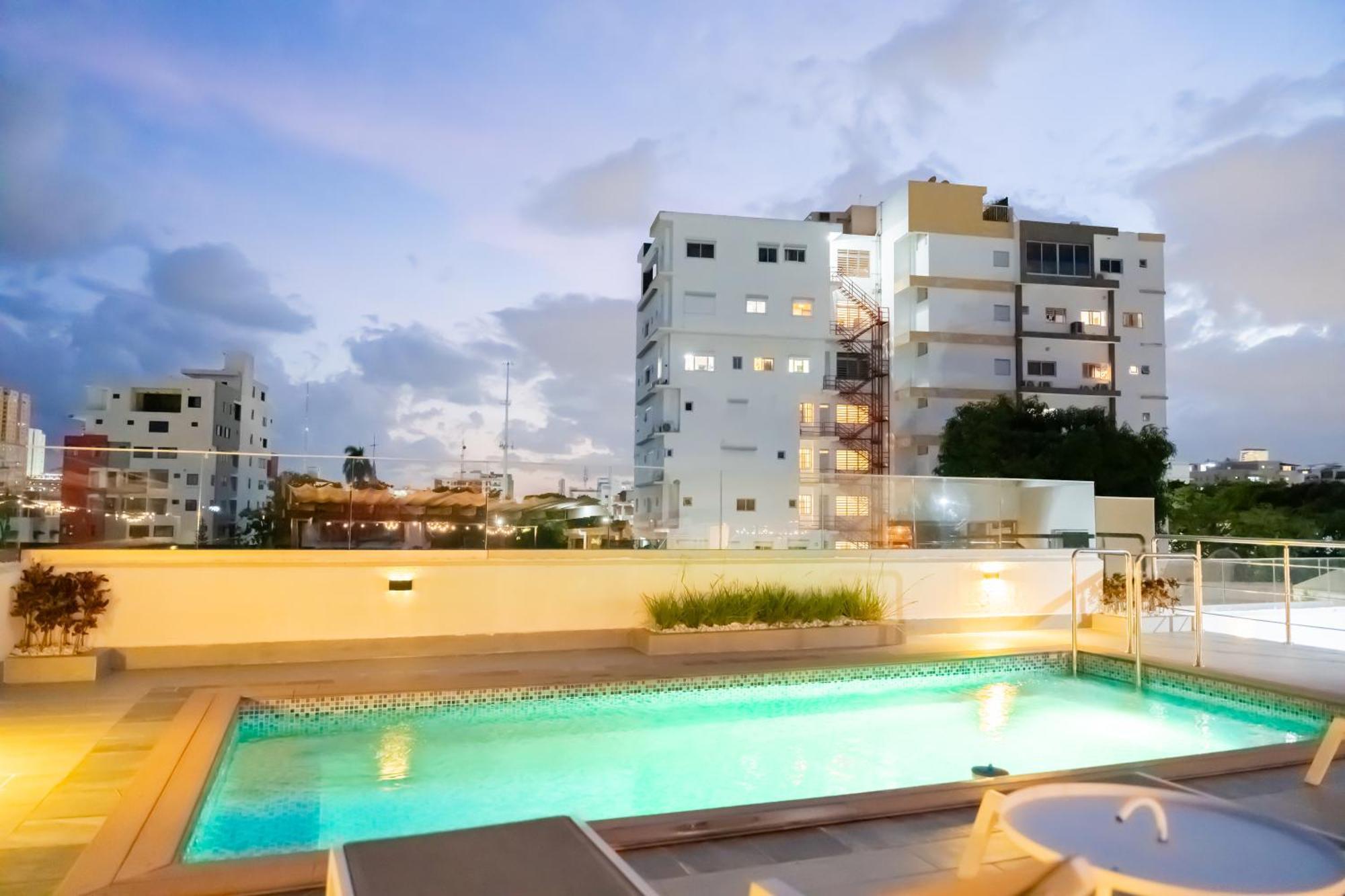 Hotel Stay Here Suites Santo Domingo Buitenkant foto