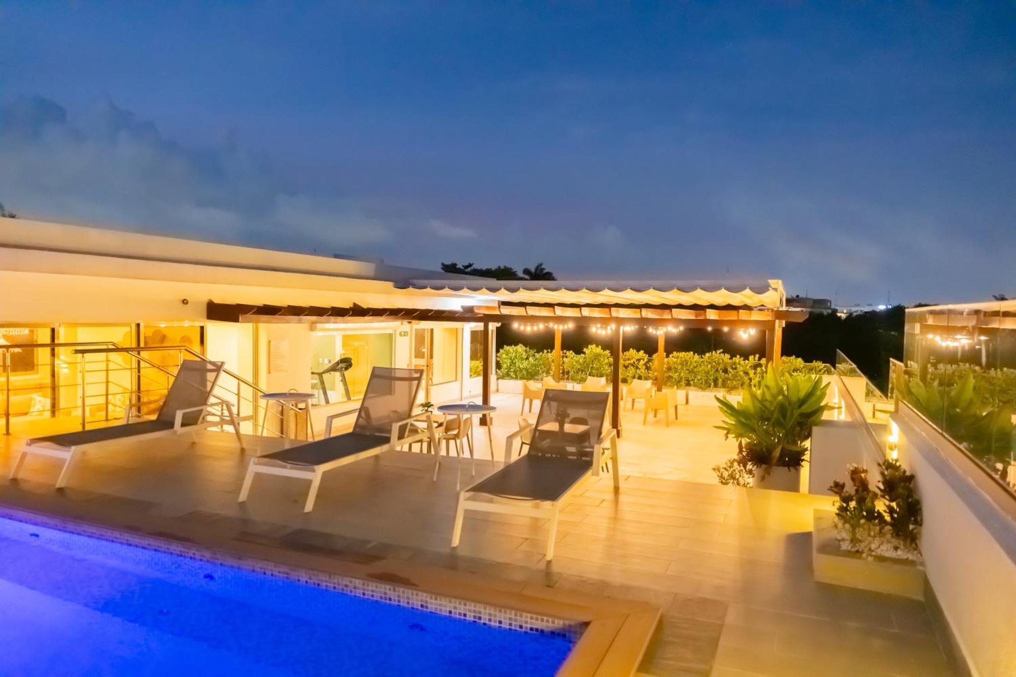 Hotel Stay Here Suites Santo Domingo Buitenkant foto